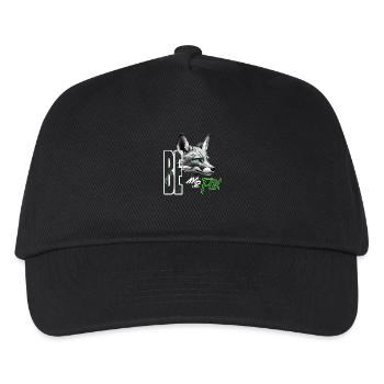 Sei Fuchs - Kinder Basecap - Schwarz - Vorne