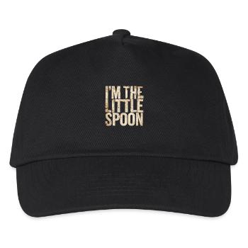 I'm The Little Spoon 14 - Kinder Basecap - Schwarz - Vorne