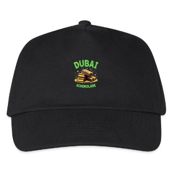 Dubai Chocolate - Chocolate Fun - Kids’ Baseball Cap - black - Front