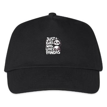 Panda Bear Panda Animal Pandas - Kids’ Baseball Cap - black - Front