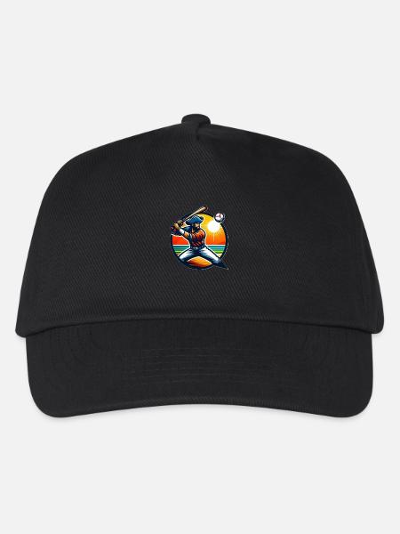 Baseball - Kinder Basecap - Schwarz