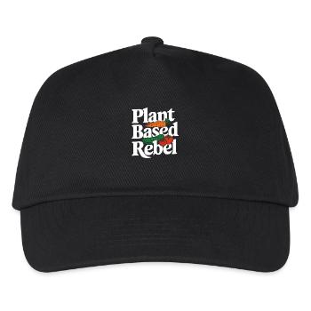 Vegetarian Vegan Veggie Vegetarian - Kids’ Baseball Cap - black - Front