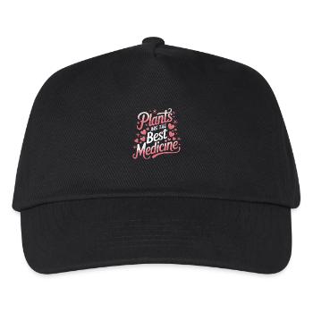 Vegetarian Vegan Veggie Vegetarian - Kids’ Baseball Cap - black - Front