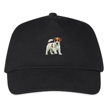 Jack Russell Terrier real - Kids’ Baseball Cap - black - Front