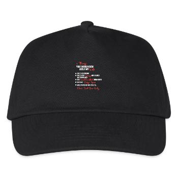 Colombia - Kids’ Baseball Cap - black - Front