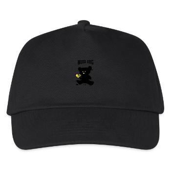 Ours en peluche Serre-moi dans mes bras - Casquette de baseball Enfant - noir - Devant
