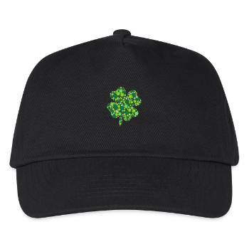 Ireland Shamrock - Kids’ Baseball Cap - black - Front