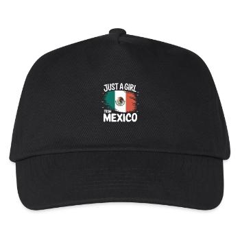 Mexico Mexico Mexican Spanish - Kids’ Baseball Cap - black - Front