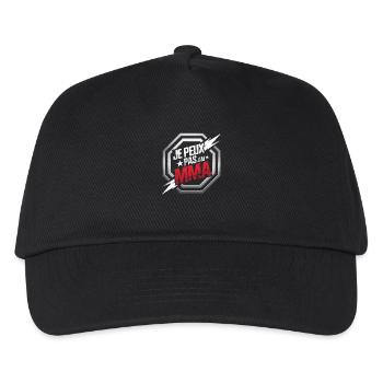 Je peux pas j'ai MMA - Casquette de baseball Enfant - noir - Devant