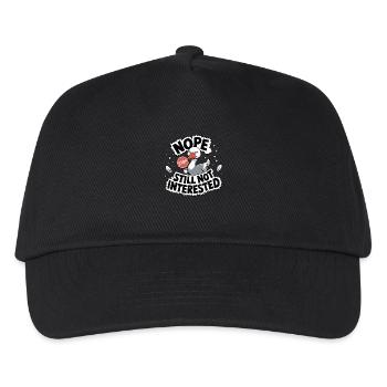 Uninterested Goose Stop Sign - Kids’ Baseball Cap - black - Front