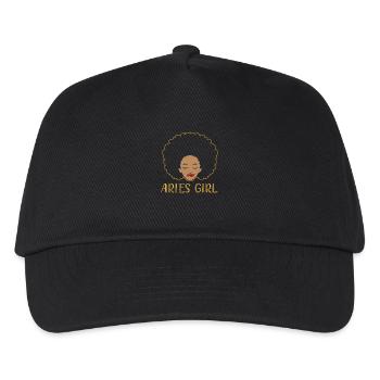 Sternzeichen Widder - Kinder Basecap - Schwarz - Vorne