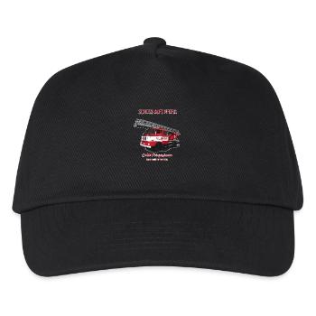 Pompiers // RDA // Illustration - Casquette de baseball Enfant - noir - Devant