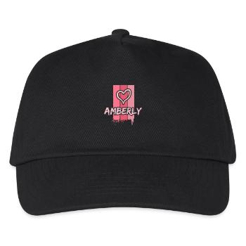 Amberly Amberly - Kinder Basecap - Schwarz - Vorne