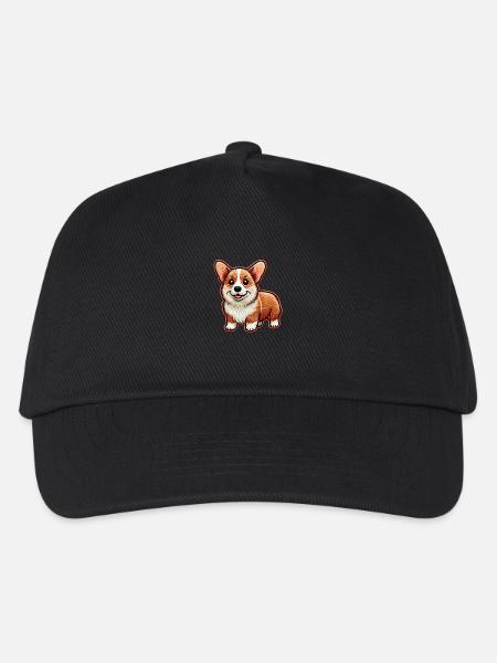 Corgi - Kinder Basecap - Schwarz
