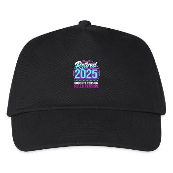 Pension 2025 Retirement 2025 Pensioner Pensioner Pensioner - Kids’ Baseball Cap - black - Front