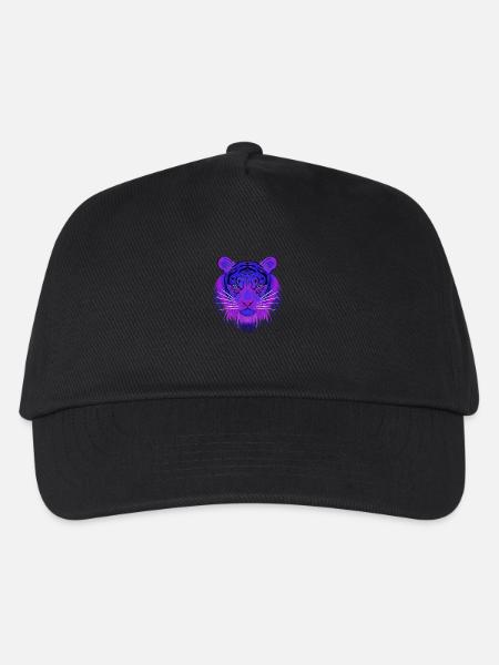 Blue-Eye-Tiger - Kinder Basecap - Schwarz