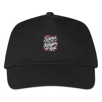 Atheismus Atheist Anti-Religion Agnostiker - Kinder Basecap - Schwarz - Vorne