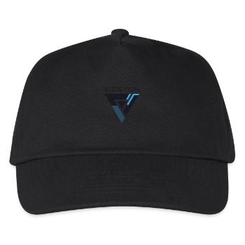 Futuristic-iconic-logo - Kids’ Baseball Cap - black - Front