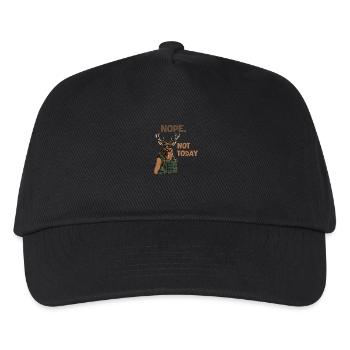 Nope Not Today Deer - Kids’ Baseball Cap - black - Front
