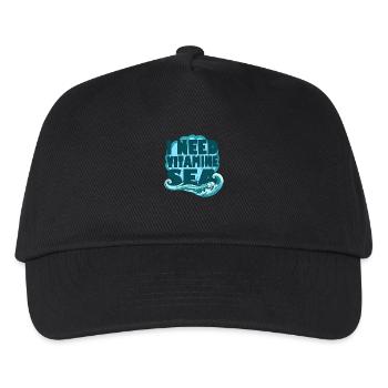 I Need Vitamin Sea – Perfect for Sea Lovers - Kids’ Baseball Cap - black - Front