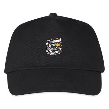 Ehemann Ehegatte Familie Hochzeit - Kinder Basecap - Schwarz - Vorne