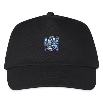 Chemise d’infirmière barbue Infirmier masculin - Casquette de baseball Enfant - noir - Devant