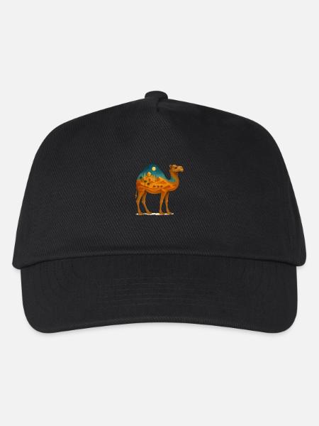kamel wueste - Kinder Basecap - Schwarz