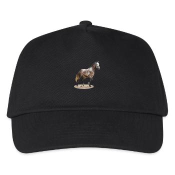 Selle Français 2 - Casquette de baseball Enfant - noir - Devant