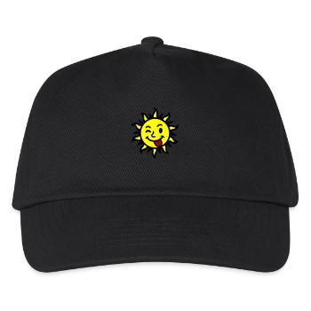 Sun Comic Summer - Kids’ Baseball Cap - black - Front