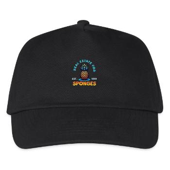 Immobilier pour éponges / Maison Sweet Pineapple - Casquette de baseball Enfant - noir - Devant