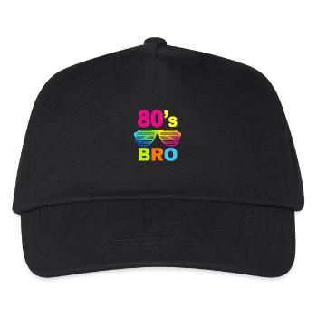 This is My 1980s Bro Eighties - Kids’ Baseball Cap - black - Front