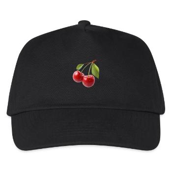 Cherries - Kids’ Baseball Cap - black - Front