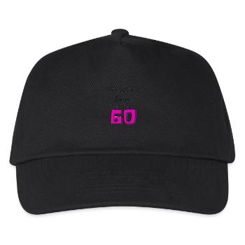 60th Birthday - Kids’ Baseball Cap - black - Front