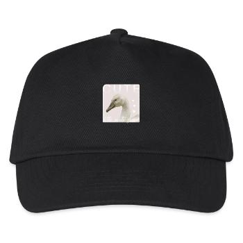 little swan cute young mute swan - Kids’ Baseball Cap - black - Front
