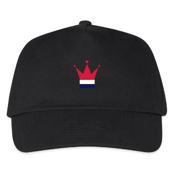 Pays-Bas - Casquette de baseball Enfant - noir - Devant