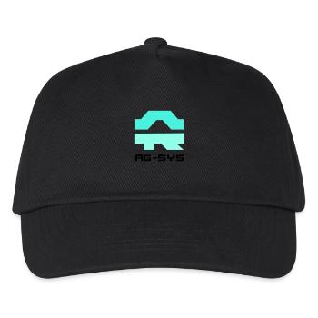 ag systems - Kids’ Baseball Cap - black - Front