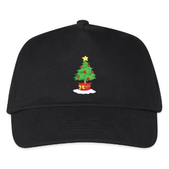 Christmas Tree - Kids’ Baseball Cap - black - Front