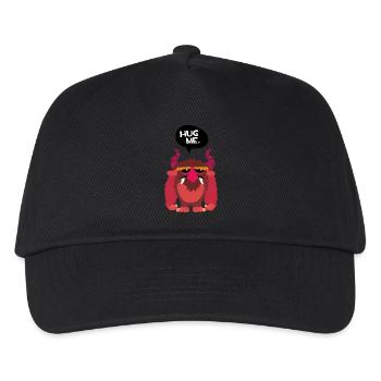Hug me Monster - Kids’ Baseball Cap - black - Front