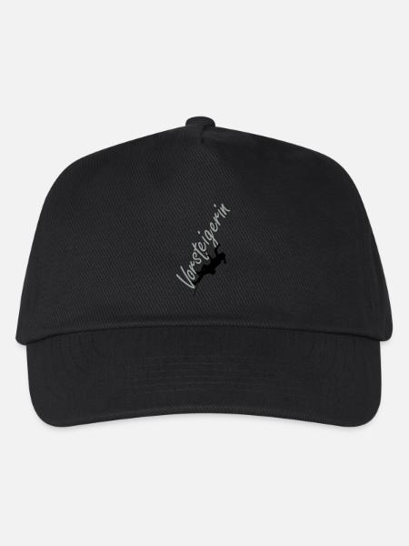 Vorsteigerin - Kinder Basecap - Schwarz