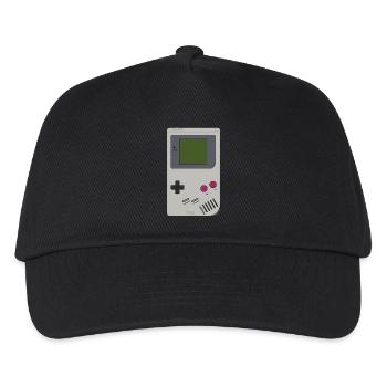 Game Boy Batteries not included! - Kinder Basecap - Schwarz - Vorne