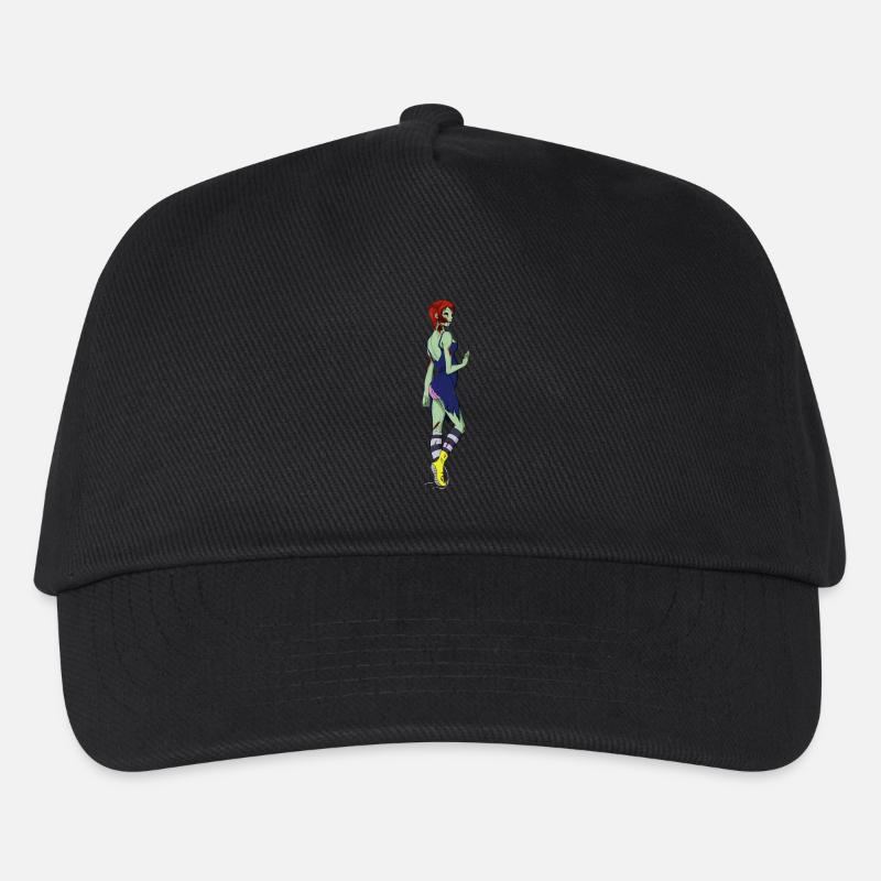Zombie Lady - Kinder Basecap - Schwarz