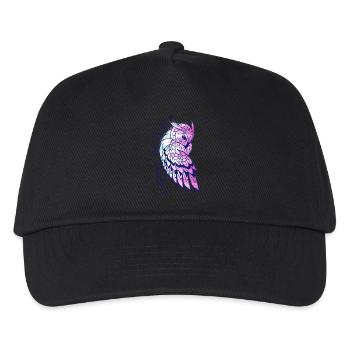 Owl Night - Kids’ Baseball Cap - black - Front