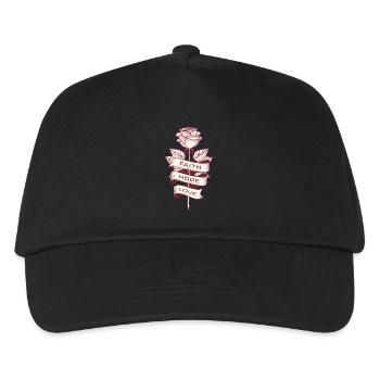 rose - Kids’ Baseball Cap - black - Front