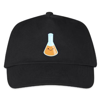 Kawaii orange substance gift idea - Kids’ Baseball Cap - black - Front
