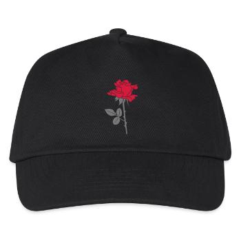 Rose - Kids’ Baseball Cap - black - Front