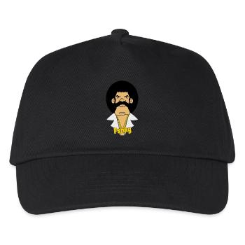 funky - Kinder Basecap - Schwarz - Vorne