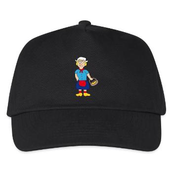 Hollande - Casquette de baseball Enfant - noir - Devant