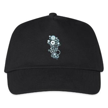 Gears - Kids’ Baseball Cap - black - Front