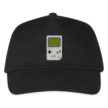 Konsole - Kinder Basecap - Schwarz - Vorne