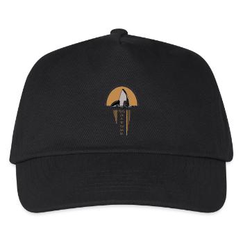 Mother nature whale environment orca sea - Kids’ Baseball Cap - black - Front